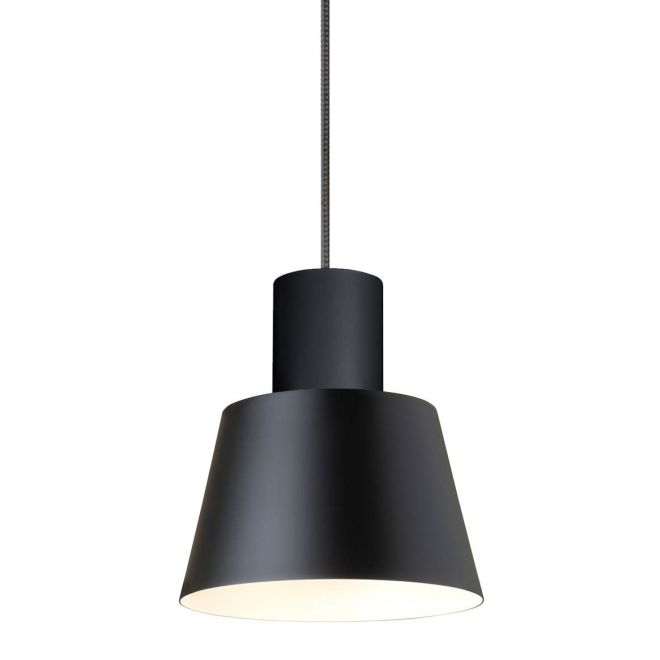 Antidark A1 Top T115 Pendelleuchte schwarz, Lampenschirm: Außen schwarz / innen weiß