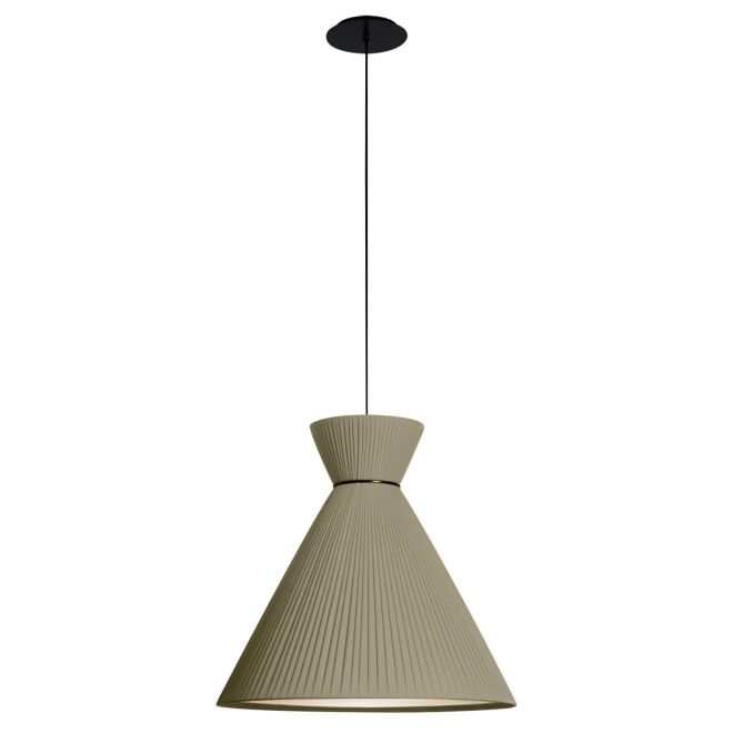 Mandarina Pendelleuchte 550 mm, Farbe: olivgrün