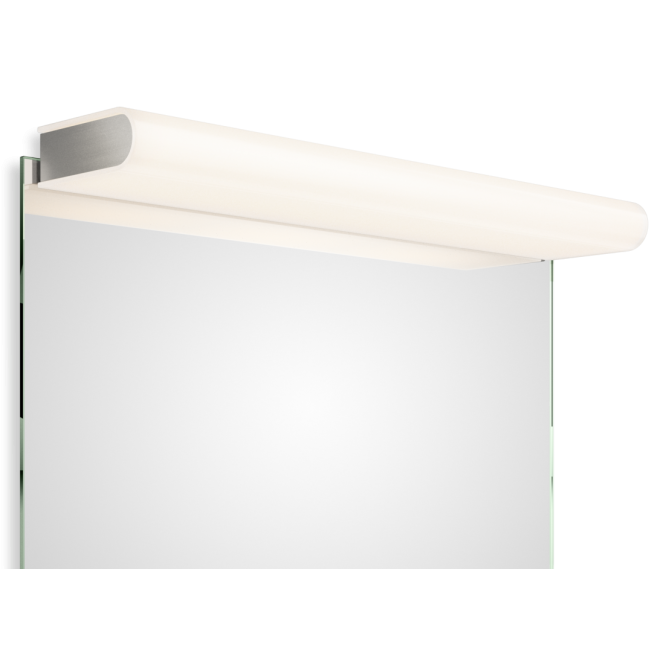 Book 1-60 Led Spiegelaufsteckleuchte, Farbe: Nickel