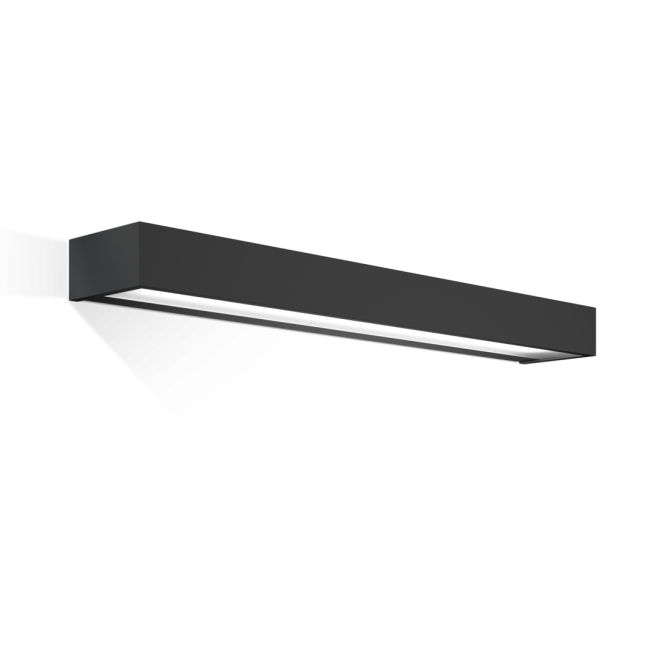 Box 60 N LED Wandleuchte, Farbe: schwarz
