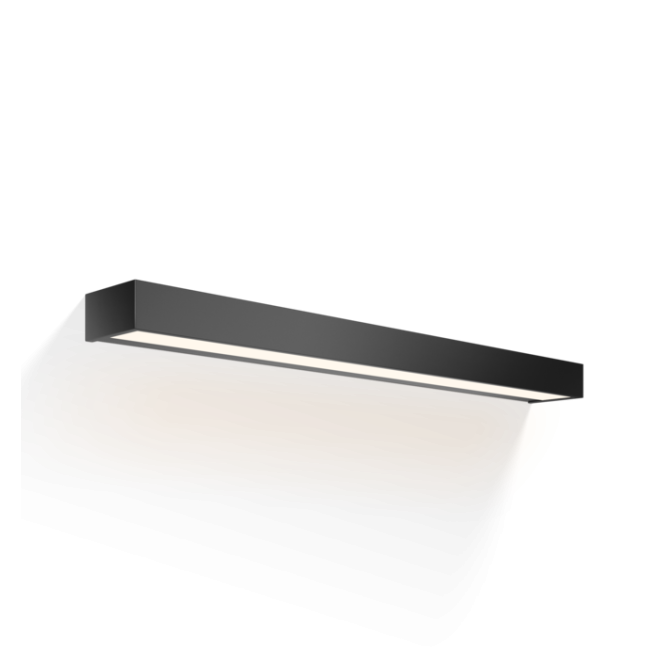 Box 80 N LED Wandleuchte, Farbe: schwarz