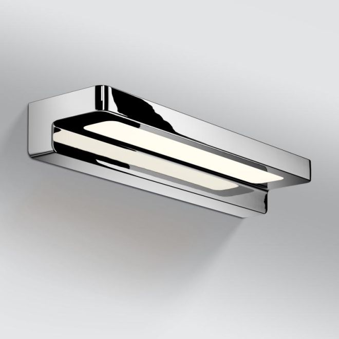 Form 34 LED Wandleuchte, Farbe: Chrom