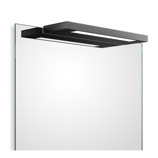 Slim 1-34 N LED Spiegelaufsteckleuchte, Farbe: schwarz