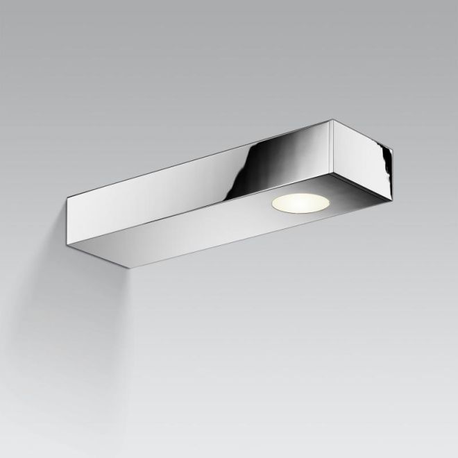 Flat 2 LED Wandleuchte, Farbe: Chrom