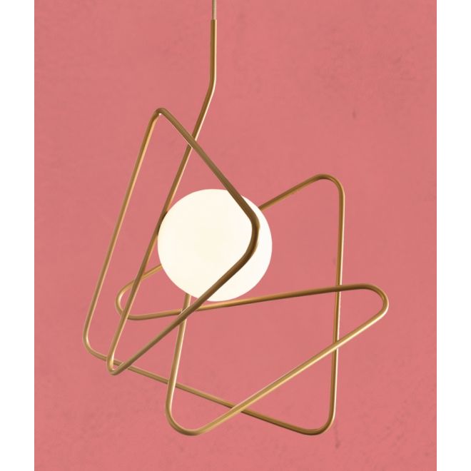 Inciucio Pendelleuchte 1-flammig, Farbe: Gold