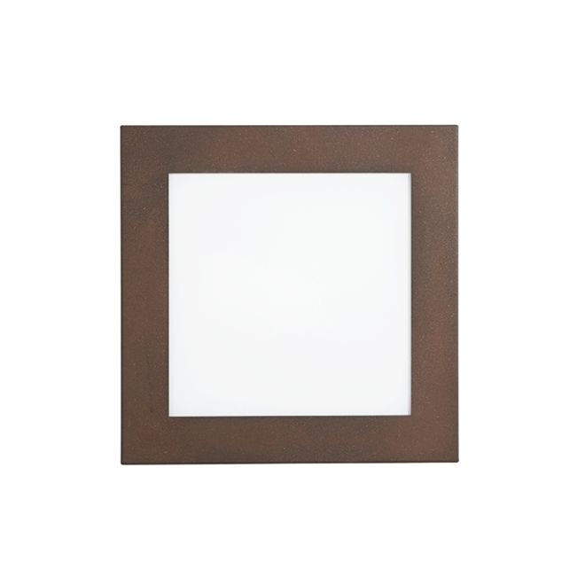 Victoria LED Leuchte 360x360, Farbe: corten