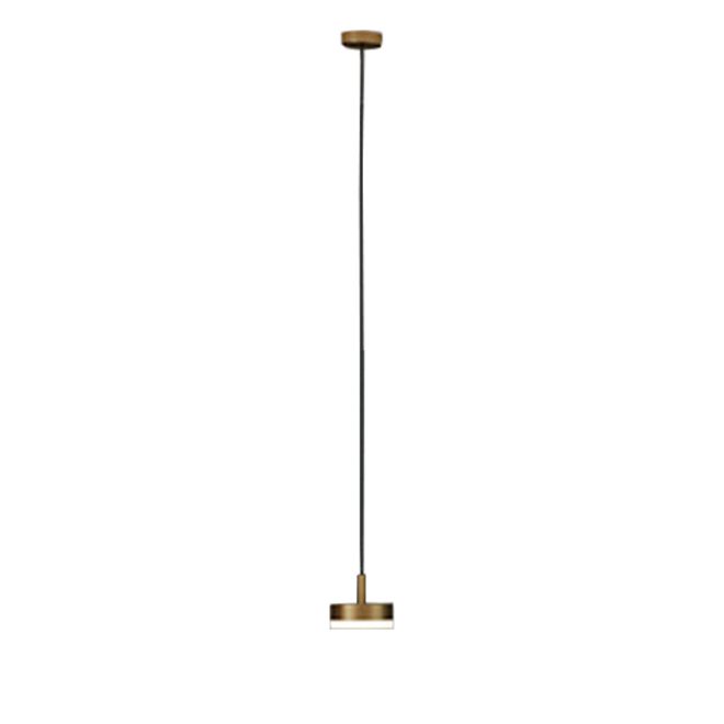 Tol LED Pendelleuchte 1-flammig, Farbe: Messing