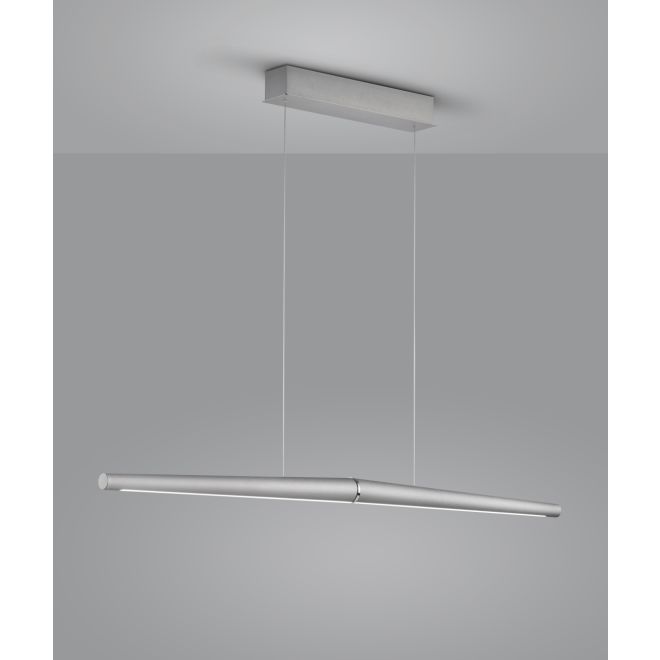 Möwe LED Pendelleuchte mit EasyLift, Farbe: Nickel