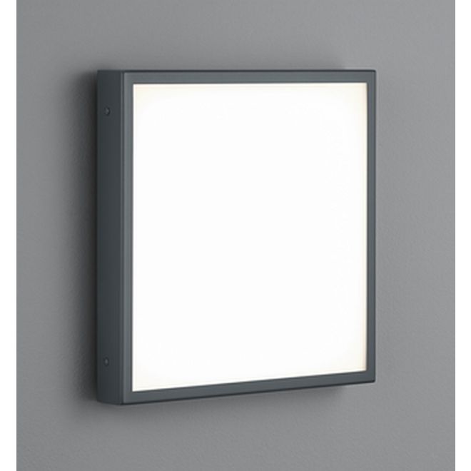 Scala Led Wandleuchte quadratisch, Farbe: graphit