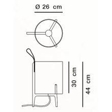 Greta Tischleuchte, Größe: Ø 260 mm