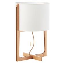 Melina Tischleuchte, Ausführung: Leinen beige