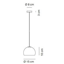 Neil Led Pendelleuchte, Größe: Ø 150 mm