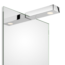 Flat 1 LED Spiegelaufsteckleuchte, Farbe: Chrom