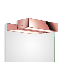 Box 1-25 N LED Spiegelaufsteckleuchte, Farbe: roségold