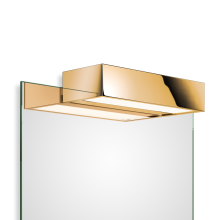 Box 1-25 N LED Spiegelaufsteckleuchte, Farbe: Gold