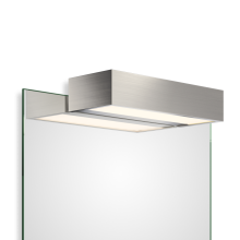 Box 1-25 N LED Spiegelaufsteckleuchte, Farbe: Nickel