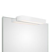 Box 1-40 N LED Spiegelaufsteckleuchte, Farbe: weiß
