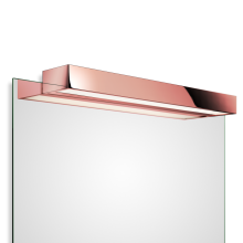 Box 1-60 N LED Spiegelaufsteckleuchte, Farbe: roségold