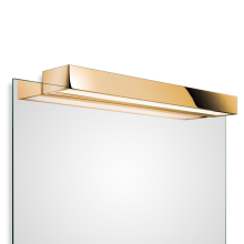 Box 1-60 N LED Spiegelaufsteckleuchte, Farbe: Gold