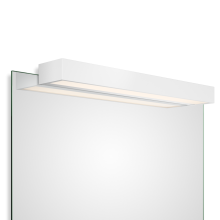 Box 1-60 N LED Spiegelaufsteckleuchte, Farbe: weiß