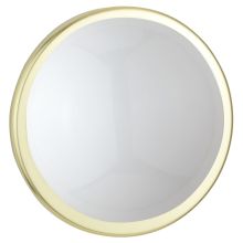 Deckenleuchte Kranz Messing BP Lichtdesign 265 mm, Ausführung: Glas opal glänzend