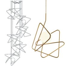 Inciucio Pendelleuchte 6-flammig, Farbe: Gold