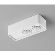 Cas LED Deckenleuchte 2-flammig, Farbe: weiß