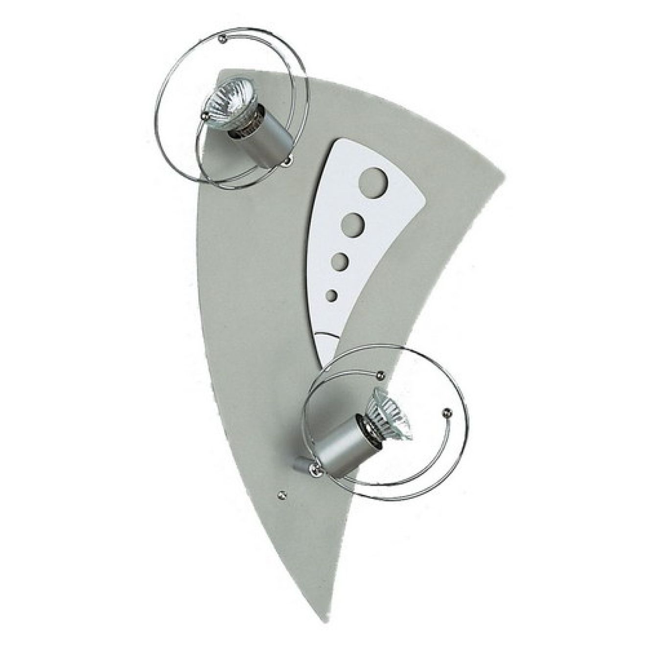 Astro 2er Strahler Nickel/Chrom