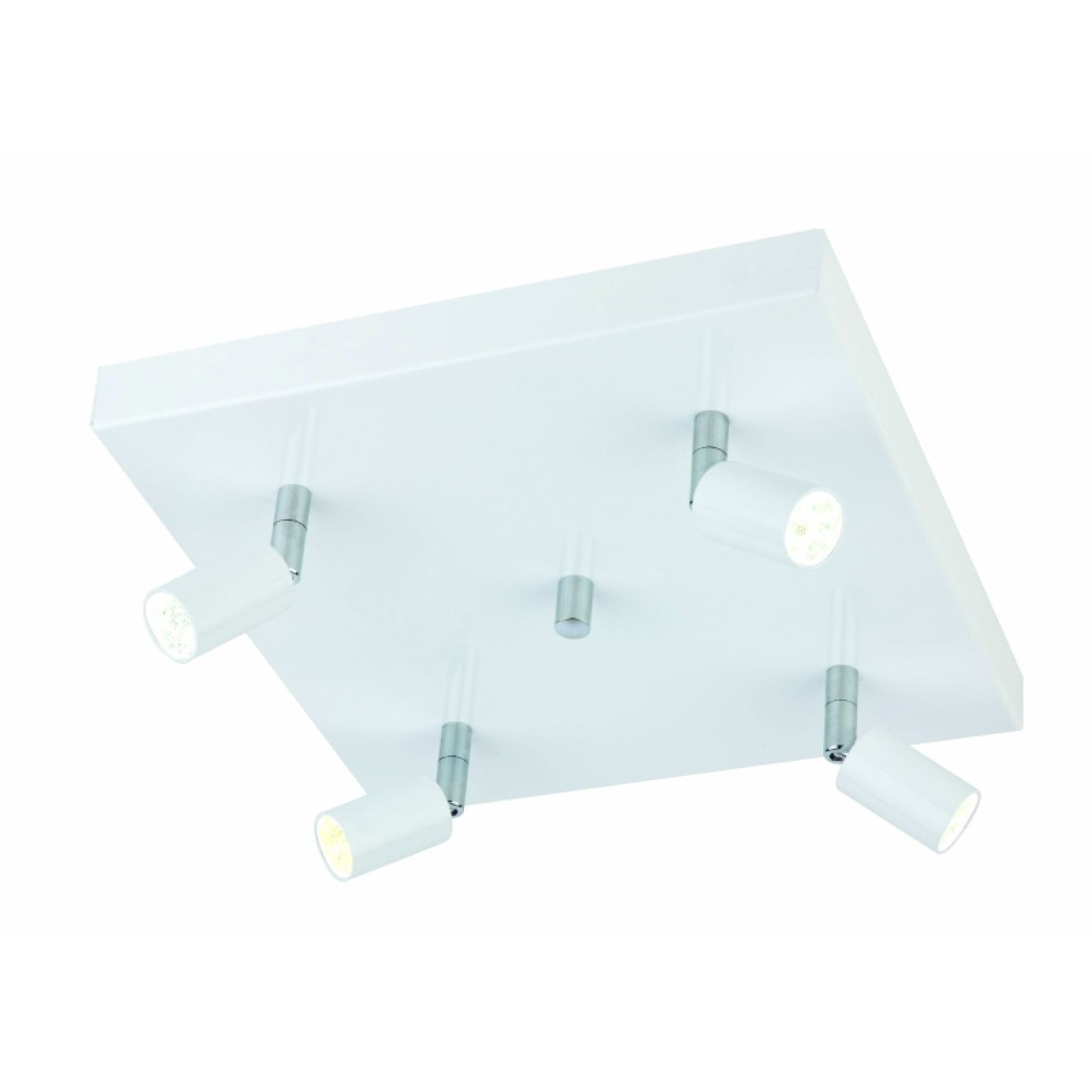 Strahler Flux LED 4-flammig weiß quadratisch