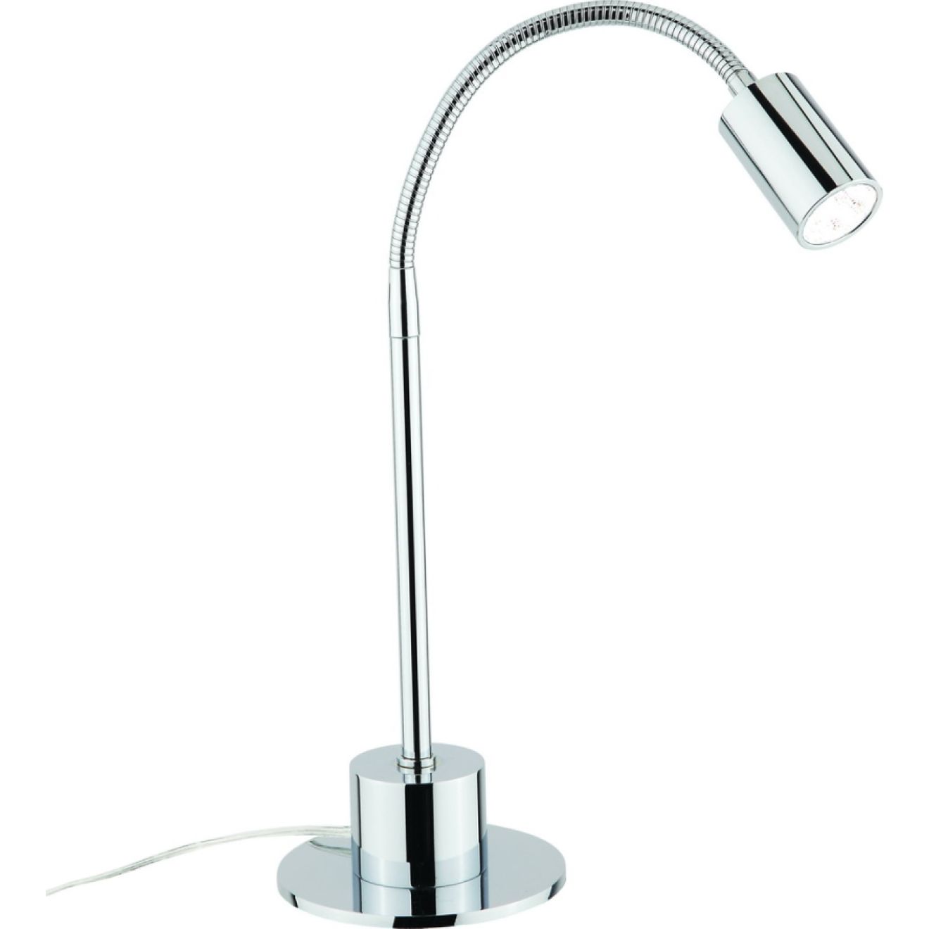 Tischleuchte Flux LED Chrom Flexarm