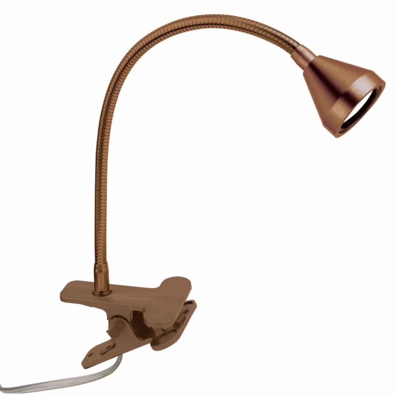 Klammerleuchte Mini LED antik warmweiß