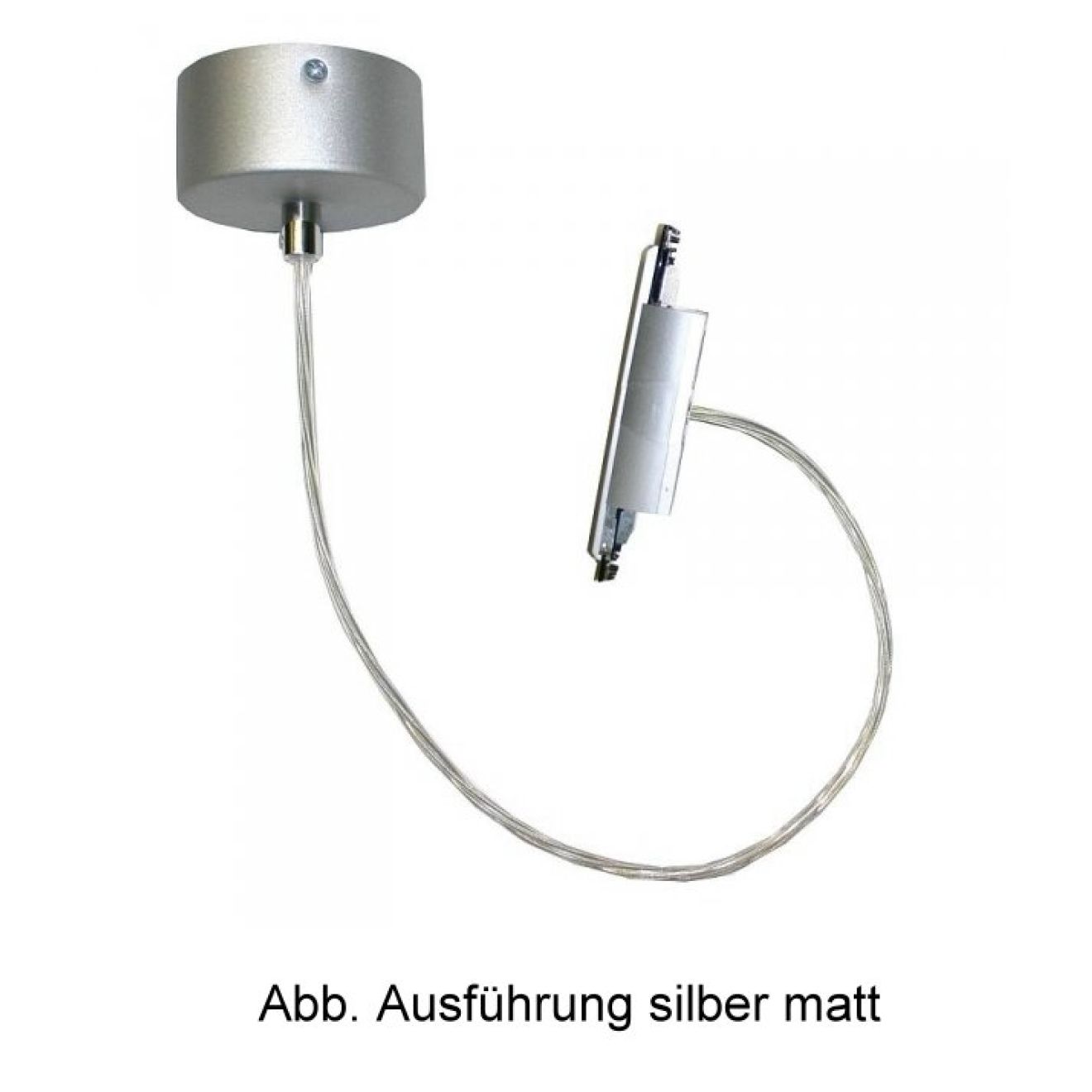 Mitteleinspeisung mit Dimmer weiss für POWERLINE