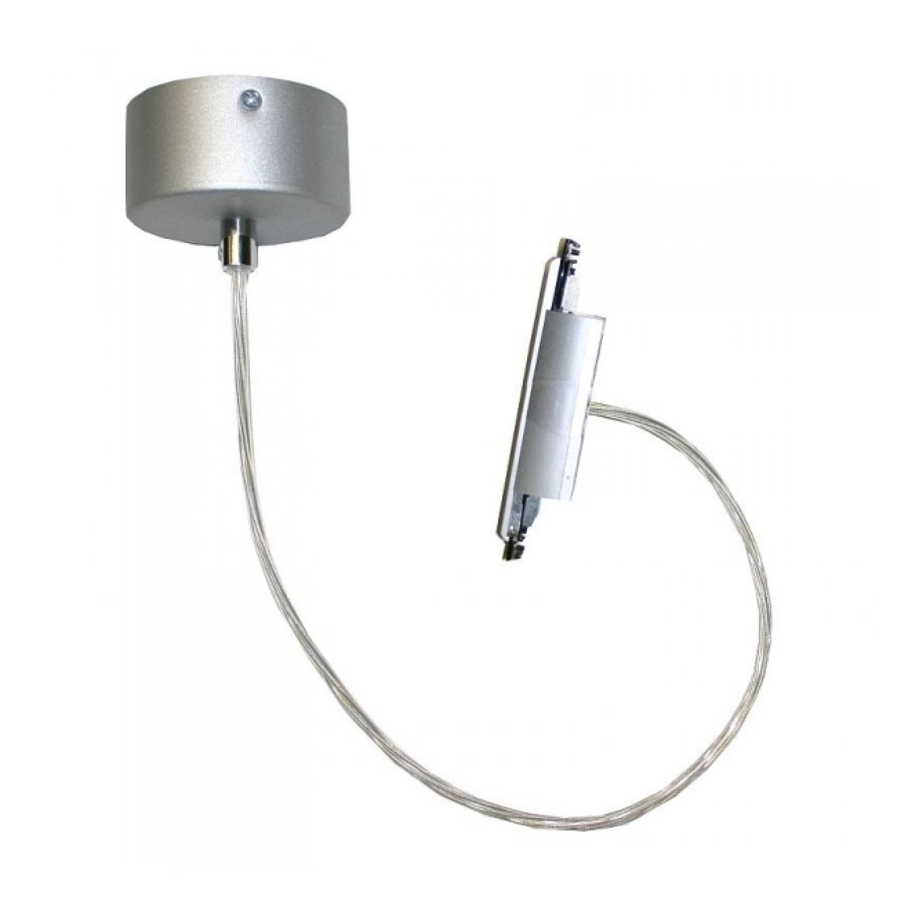 Mitteleinspeisung mit Dimmer silber für POWERLINE