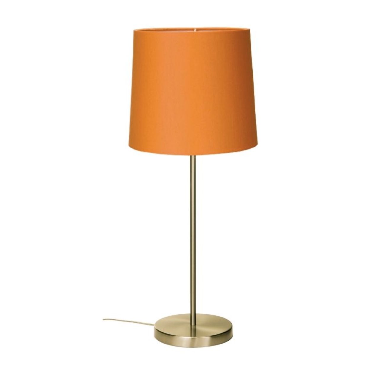 Paul Tischleuchte 200 mm Messing / orange