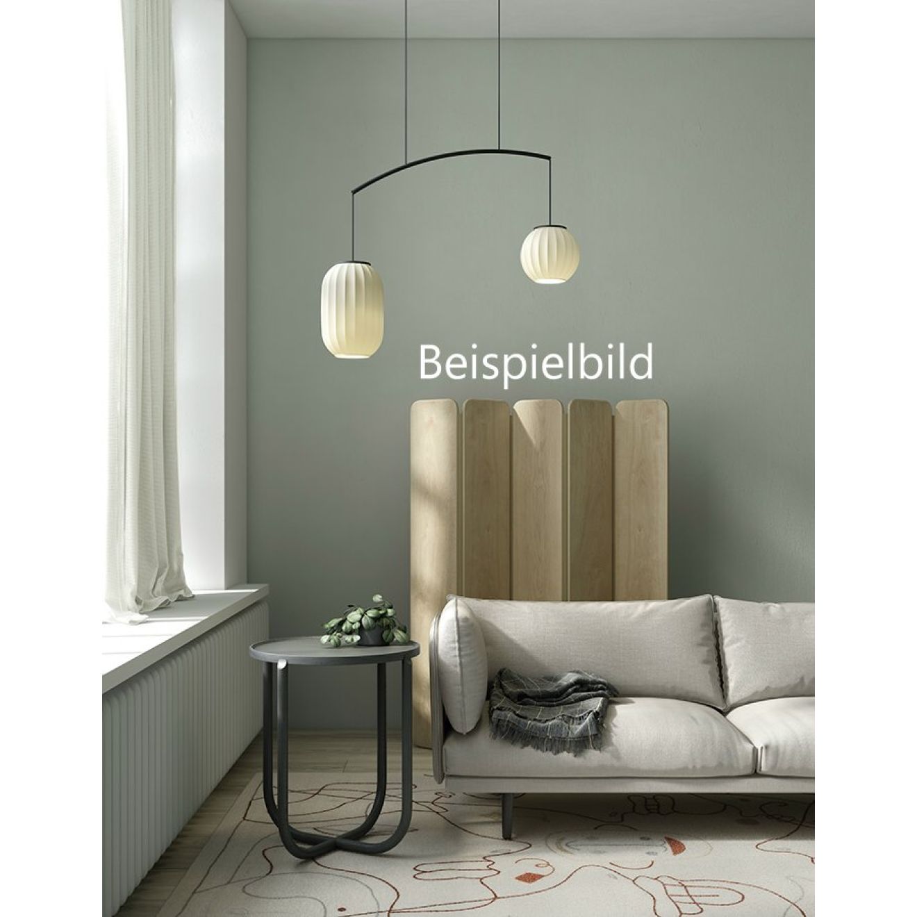 Mei Mobil Pendelleuchte 2-flammig Carpyen