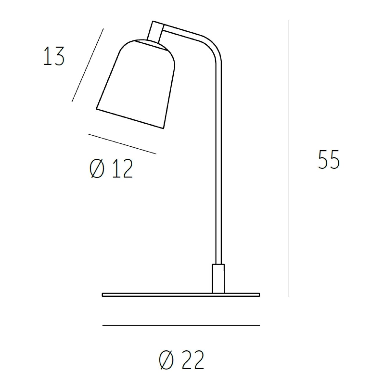 Maße Casablanca Clavio Tischlampe 1-flammig E27