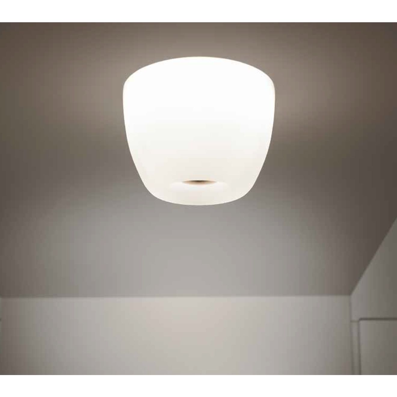 Mara Deckenlampe Casablanca Glas weiss