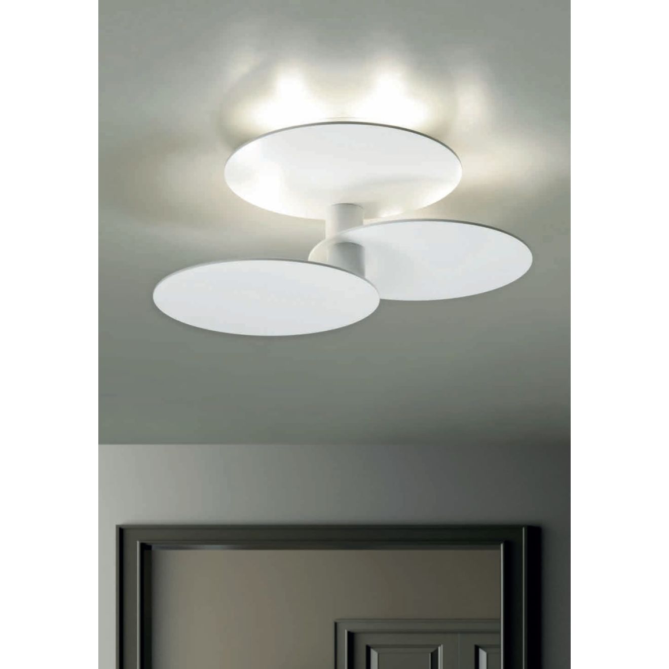 Trevo Casablanca LED Deckenleuchte weiss