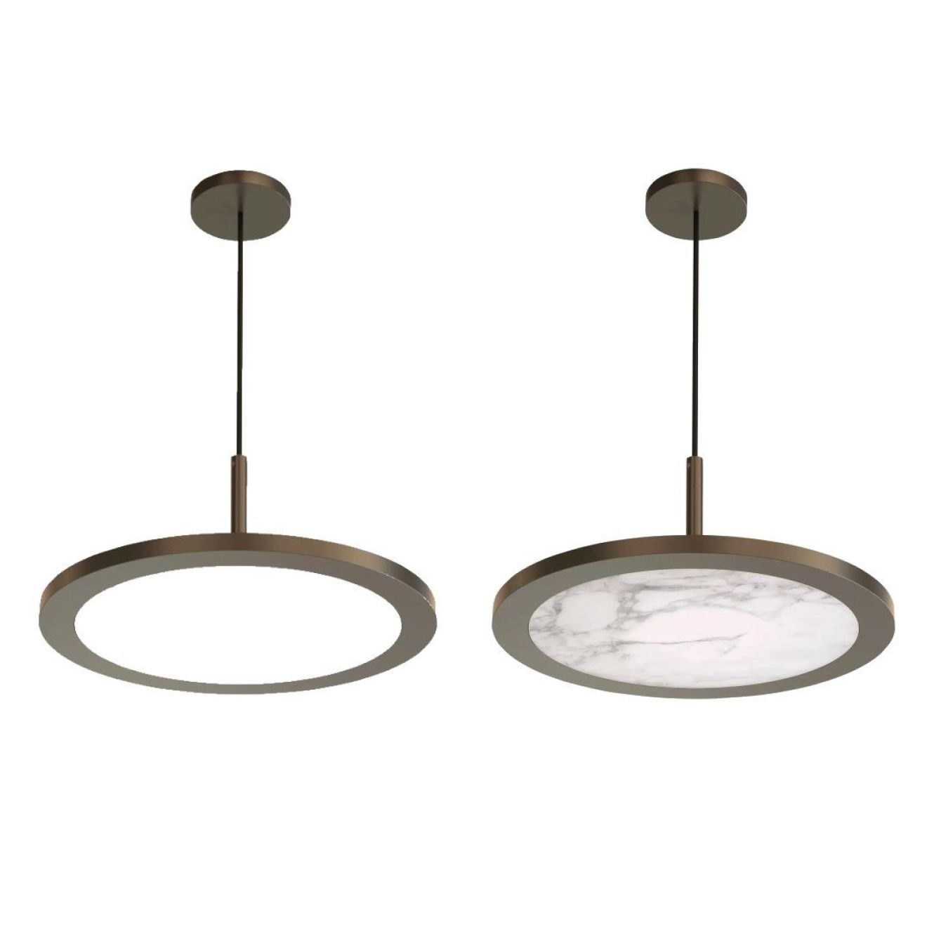 Moon LED Pendelleuchte gross Gibas