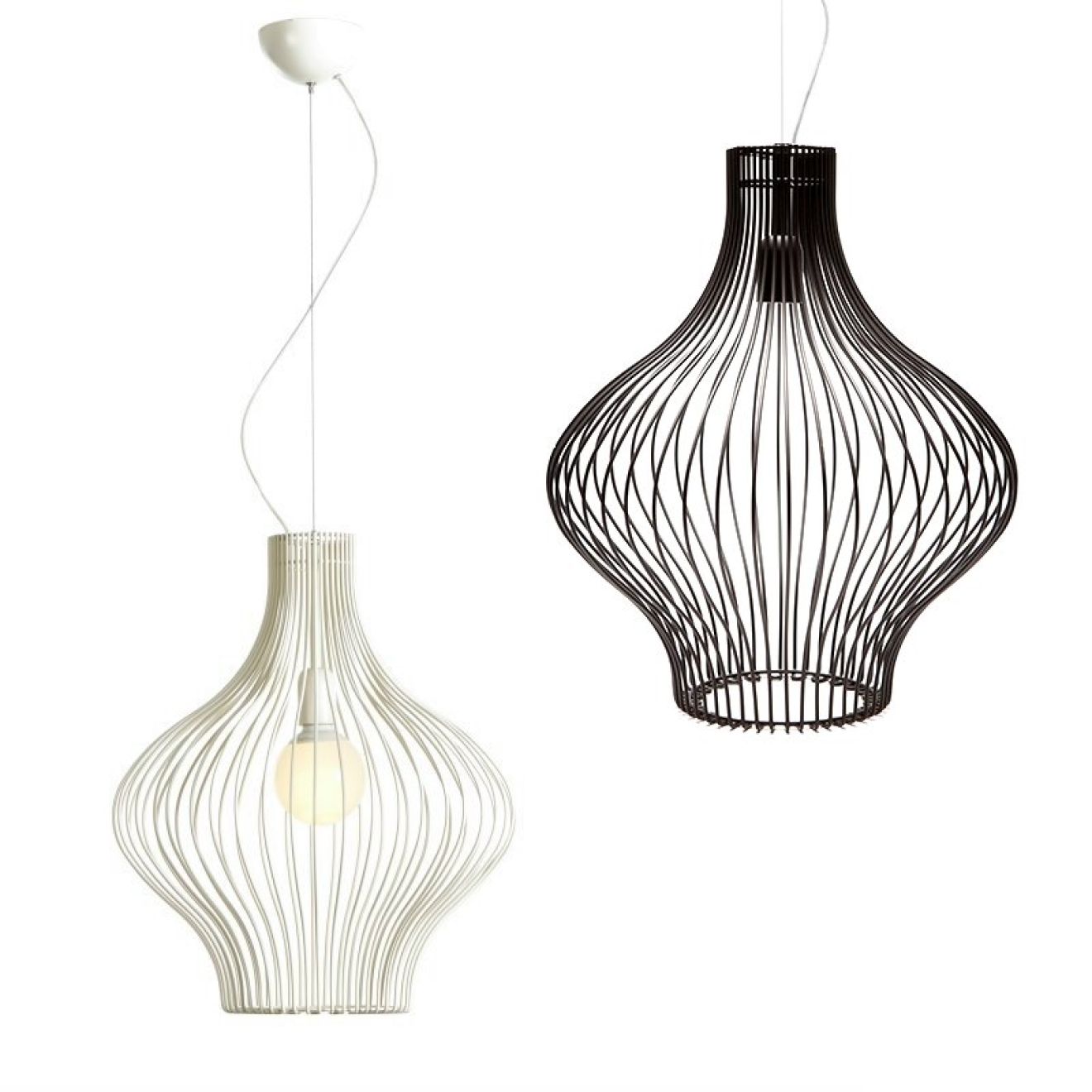 Titti Pendelleuchte Gibas Form Vase