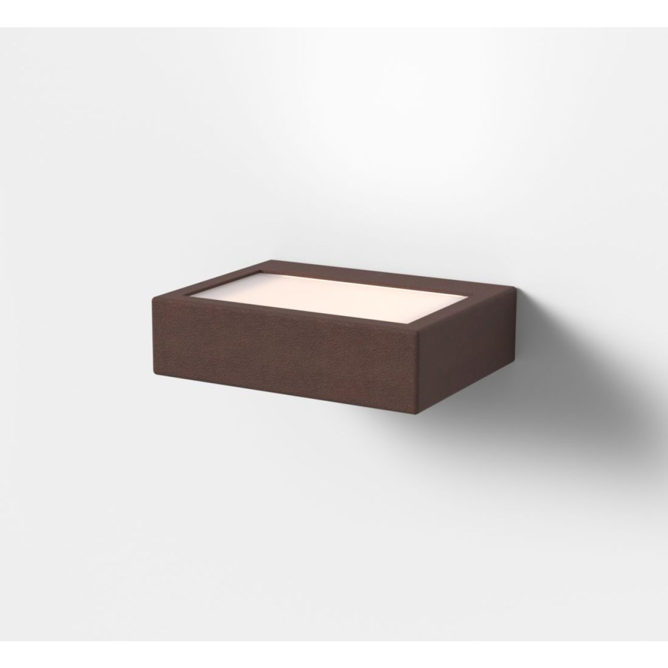 Viva LED Wandleuchte 130 mm corten