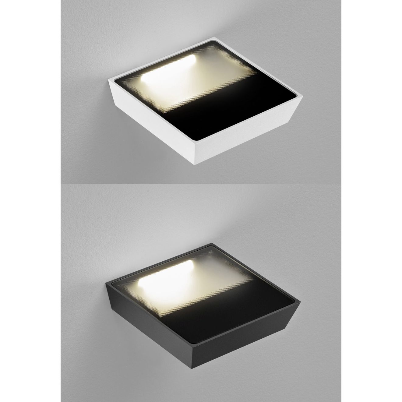 Cor LED Wandleuchte weiss schwarz