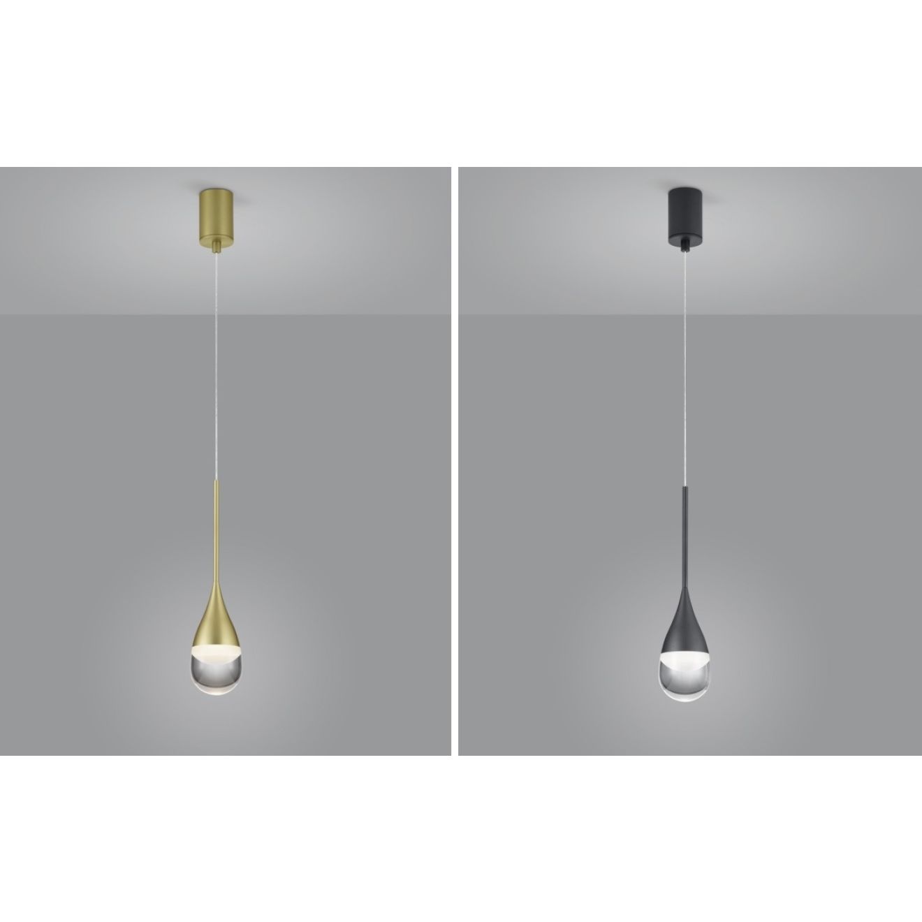 Deep Led Pendelleuchte Helestra 1-flammig