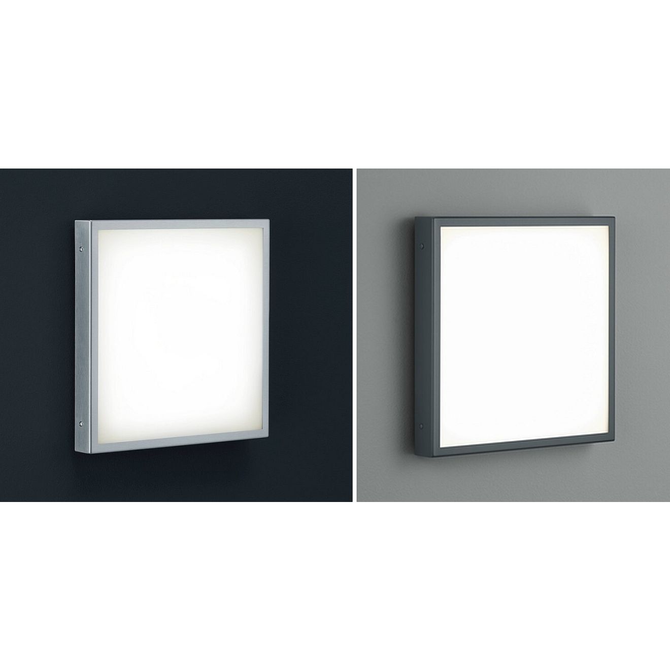 Scala LED Wandleuchte Helestra quadratisch