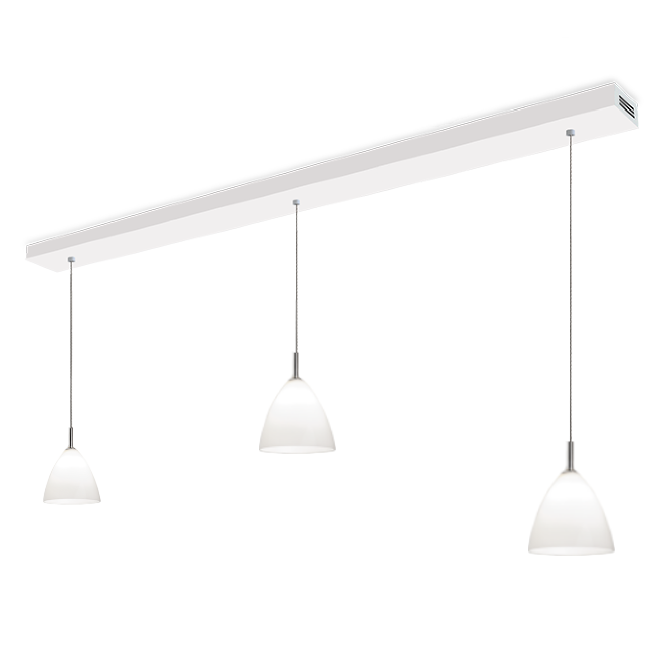Viga-flexible 3 Gladys Pendelleuchte Lumexx 3-flammig weiss