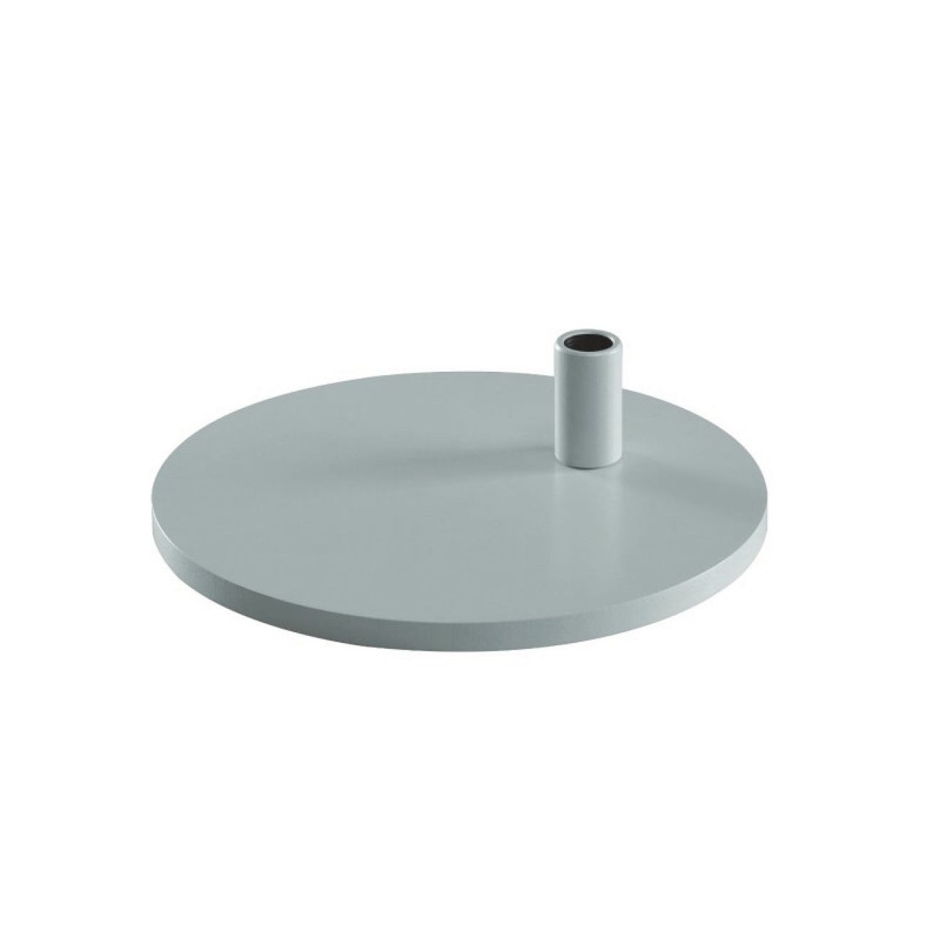 PARA.MI Tischfuss rund silber