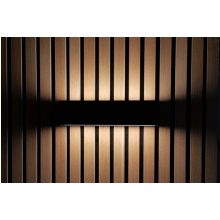 Antidark Brick Up/Down Wandleuchte schwarz