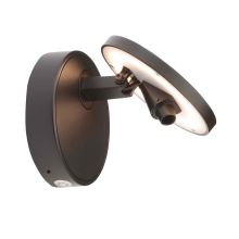 Dot W120 Wandleuchte schwarz Antidark