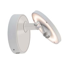 Dot W120 Wandleuchte weiss Antidark