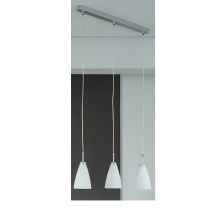 DETROIT Pendel 3-er Glas weiß